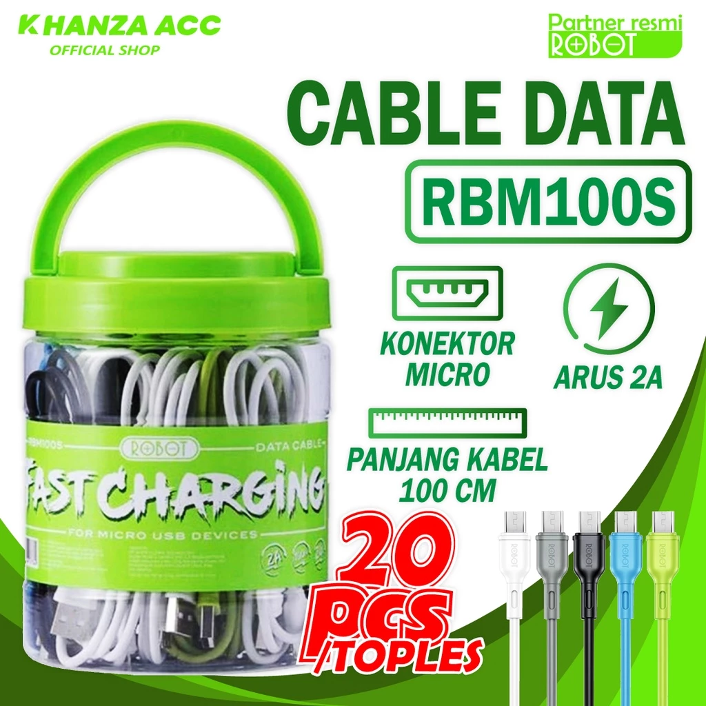Kabel Data Robot Data Cable RBM100 Colorful (1 toples)